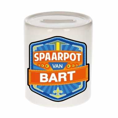 Kinder spaarpot keramiek van bart bestellen