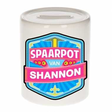 Kinder spaarpot keramiek van shannon bestellen