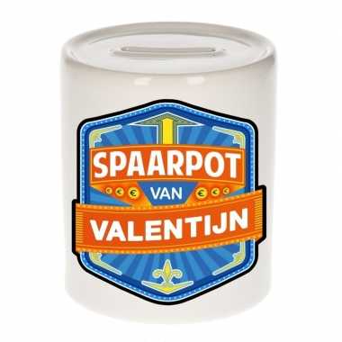 Kinder spaarpot keramiek van valentijn bestellen