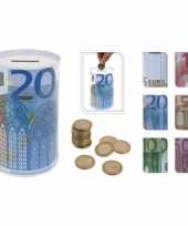 20 euro blikspaarpot 13 cm