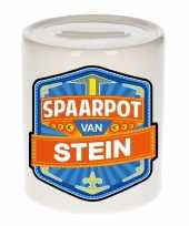 Kinder spaarpot keramiek van stein