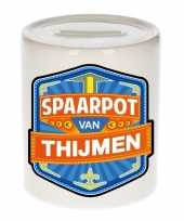 Kinder spaarpot keramiek van thijmen