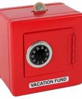 Kluis spaarpotje 14 x 14 cm